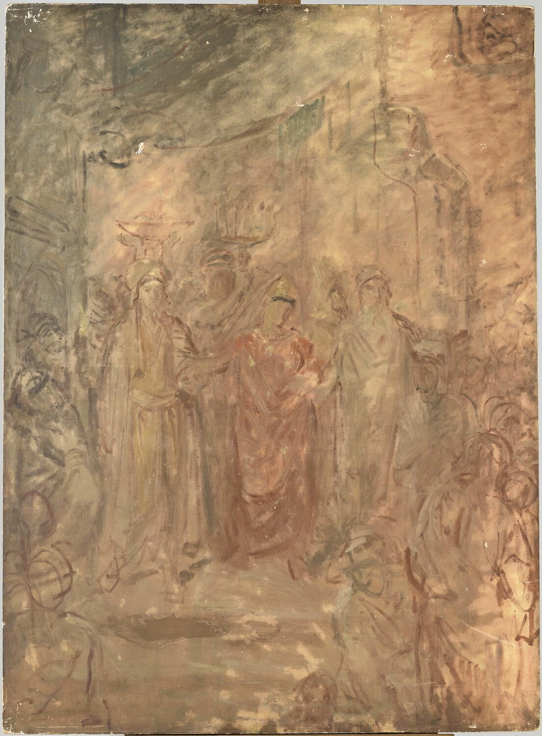 Matrimonio ebraico a Costantino, 1841 - Musée du Louvre, Parigi